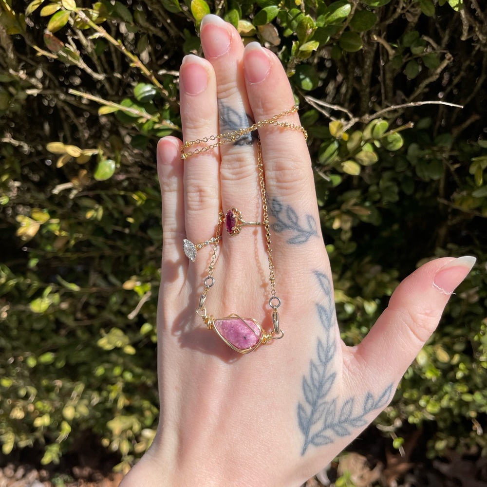 Ruby Interchangeable Necklace - image 6